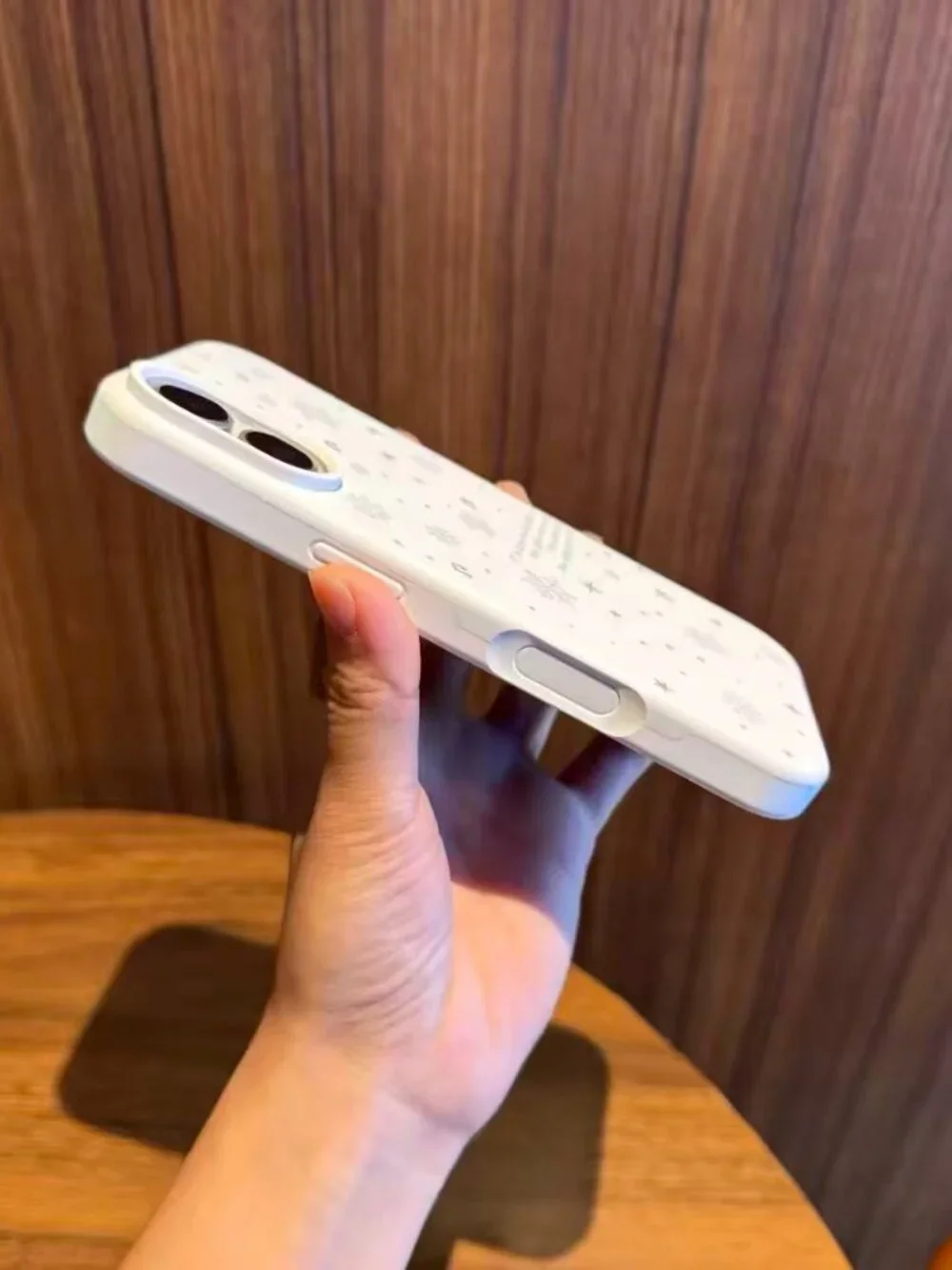 White Snowflake Phone Case